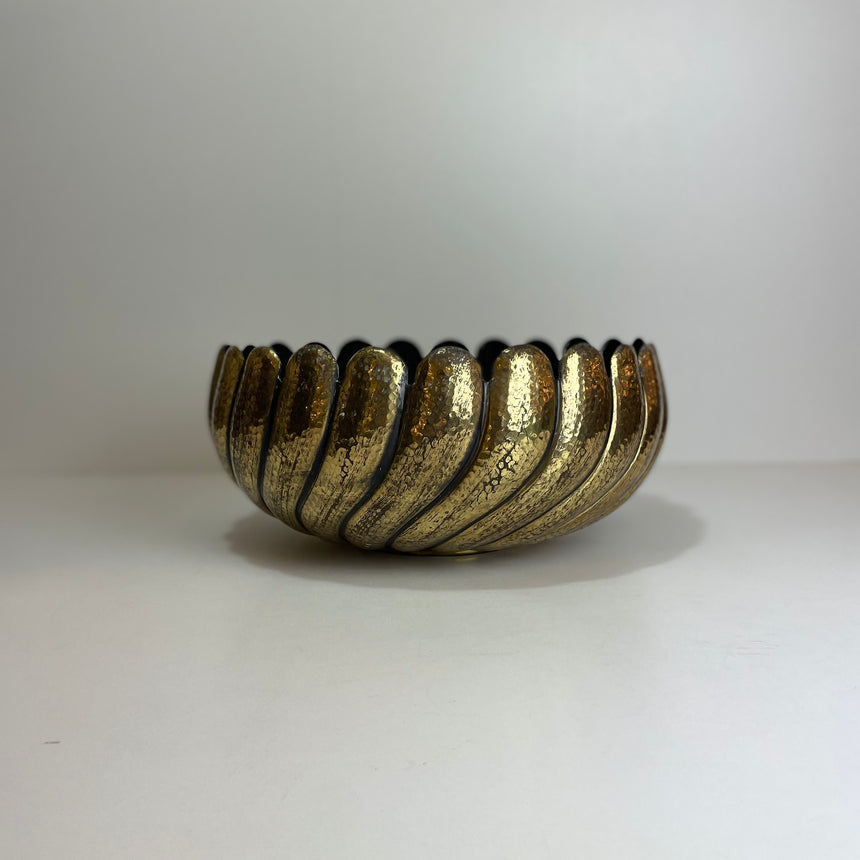 Italian Brass Bowl in the style of Egidio Casagrande from 1970'